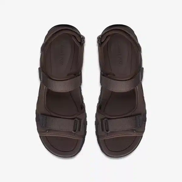 Clarks Mens Sandal ATL Trek Sun Brown Combination - Image 4