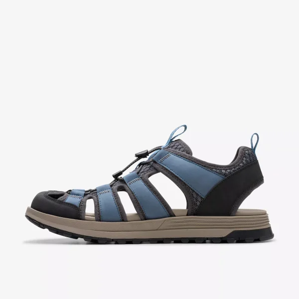 Clarks Mens Sandal ATL Trek Wave Blue - Image 2