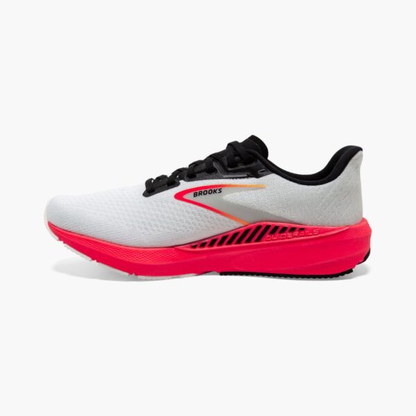 Brooks Launch GTS 10 Ladies - Blue/Black/Fiery coral - Image 2