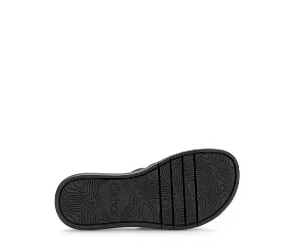 Gabor Ladies Sandal - Mule Black - Image 4