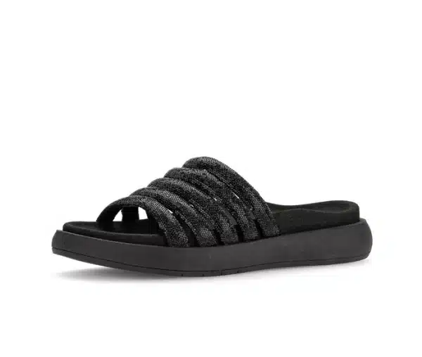 Gabor Ladies Sandal - Mule Black - Image 2