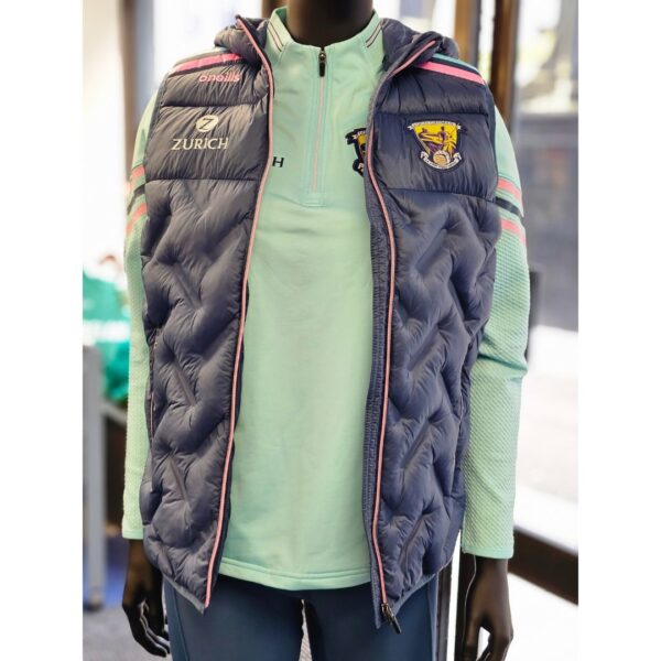 O'Neills Wexford GAA Padded Gilet - Marine / Candy / Blue - Image 3