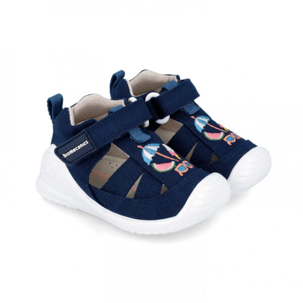 Biomechanics Canvas sandals for first steps 242184-A - Image 2