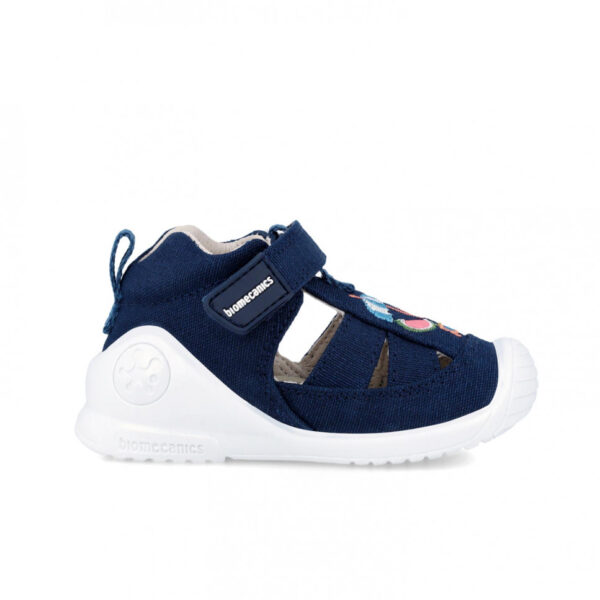 Biomechanics Canvas sandals for first steps 242184-A