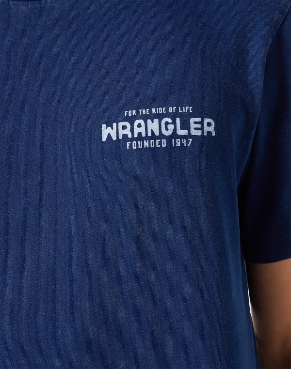 Wrangler Graphic Tee - Navy - Image 3