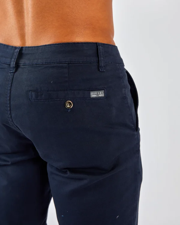 Diesel Chesney Chino Shorts - Navy - Image 3
