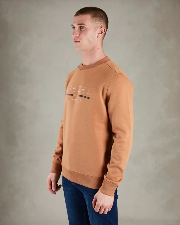 Diesel Jacob Sweatshirt - Warm Spice - Image 2