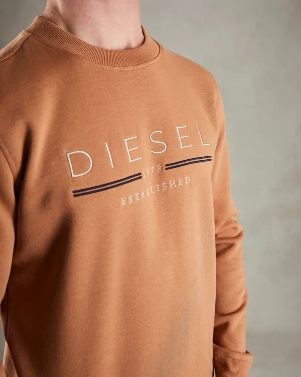 Diesel Jacob Sweatshirt - Warm Spice - Image 3