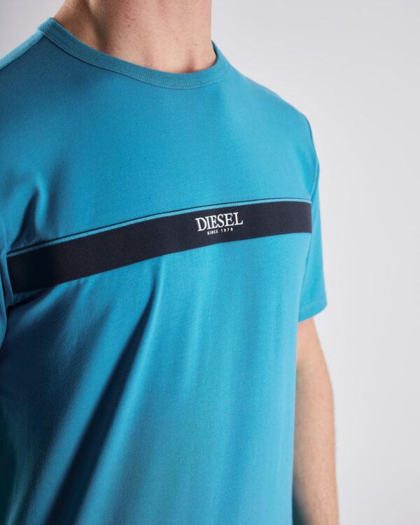 Diesel Tahir Tee - Blue - Image 4