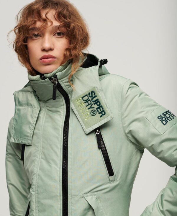 Superdry Hooded Mountain Windbreaker Jacket - Sea Green - Image 2