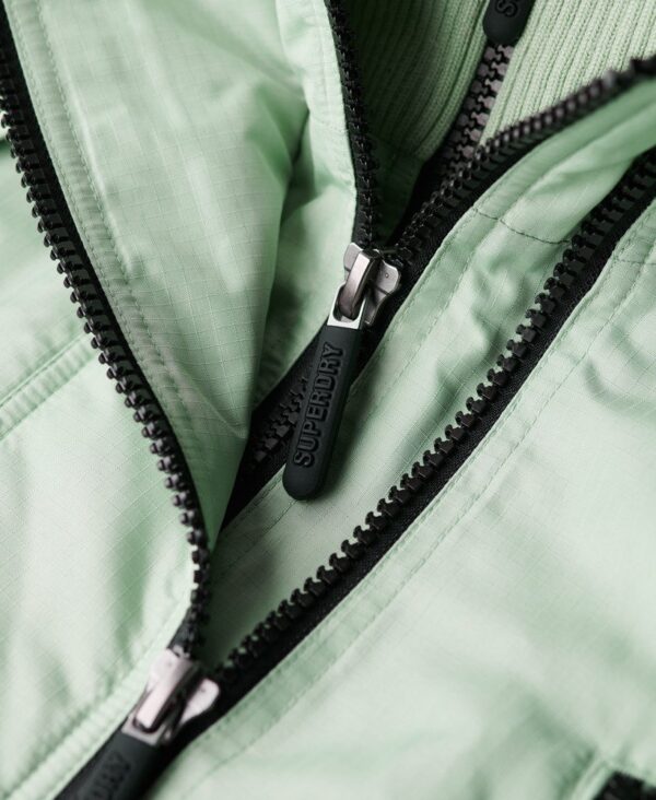 Superdry Hooded Mountain Windbreaker Jacket - Sea Green - Image 7