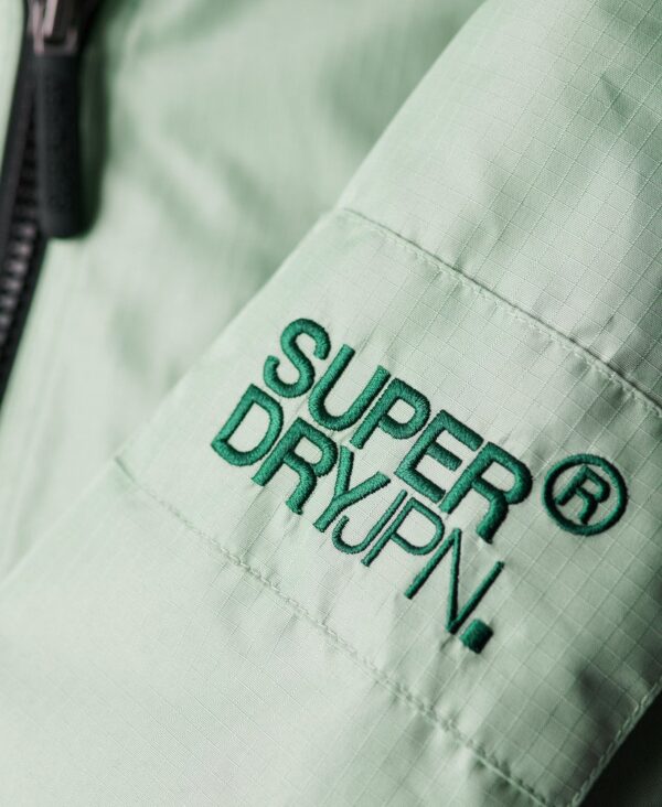 Superdry Hooded Mountain Windbreaker Jacket - Sea Green - Image 8