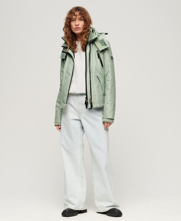 Superdry Hooded Mountain Windbreaker Jacket - Sea Green - Image 4