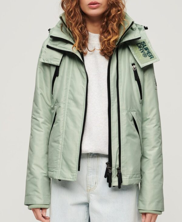 Superdry Hooded Mountain Windbreaker Jacket - Sea Green - Image 5