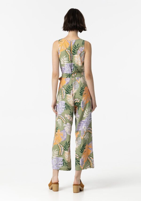 Tiffosi Printed Flowy Jumpsuit - Floral - Image 3