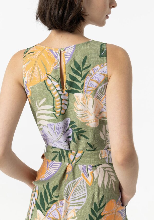 Tiffosi Printed Flowy Jumpsuit - Floral - Image 4