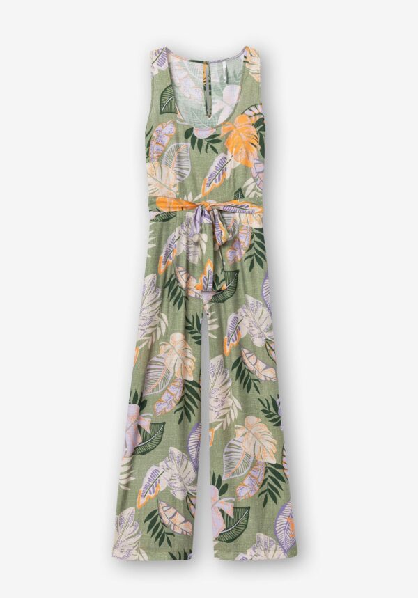 Tiffosi Printed Flowy Jumpsuit - Floral - Image 5