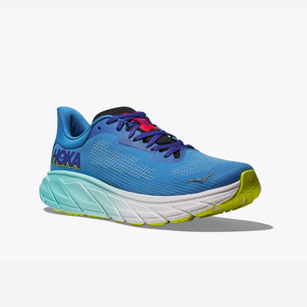Hoka Arahi 7 - Virtual Blue / Cerise - Image 3