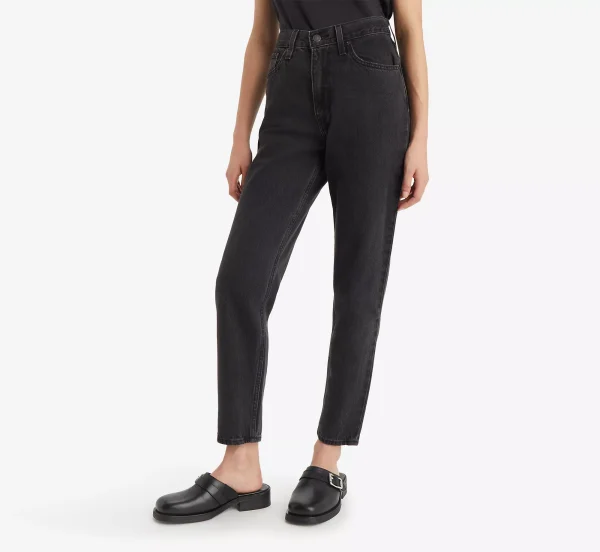 Levi’s 80 Mom Jeans black - Image 2