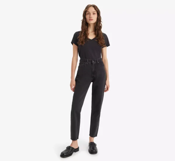 Levi’s 80 Mom Jeans black - Image 3