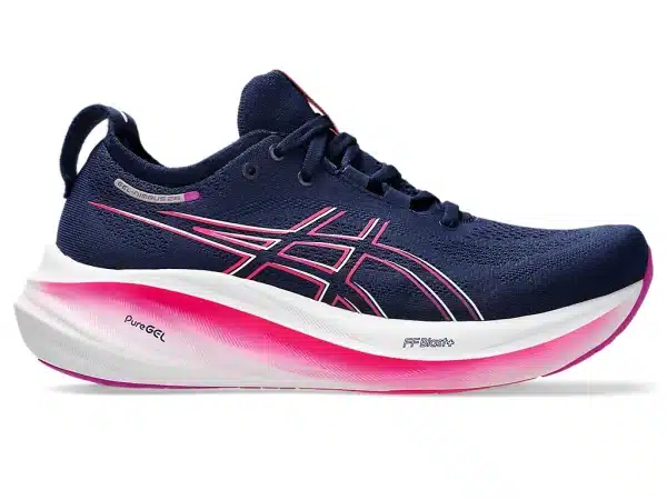 Asics Gel-Nimbus 26 Ladies 403 Runner - Blue Expanse/ Bold Magenta