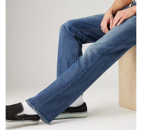 Levi’s 514 Straight Fit Jeans Stretch - Blue - Image 3