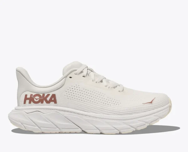Hoka Arahi 7 - Blanc de Blanc / Rose Gold