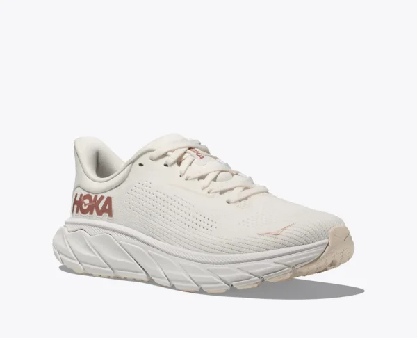Hoka Arahi 7 - Blanc de Blanc / Rose Gold - Image 3