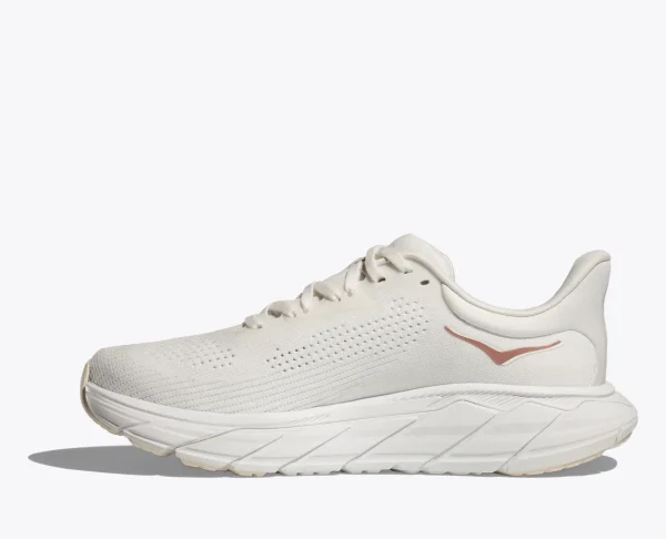 Hoka Arahi 7 - Blanc de Blanc / Rose Gold - Image 4