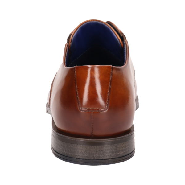 Bugatti Mens Dress Shoe - Cognac - Image 6