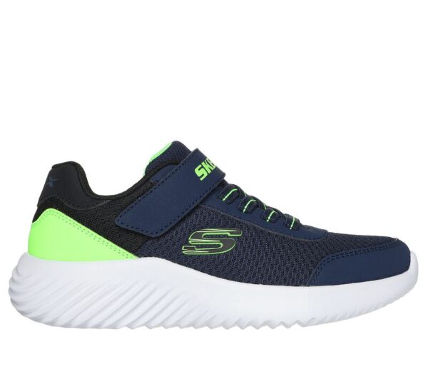 Skechers Boys Bounder Trekzic - Navy/Lime