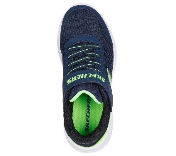 Skechers Boys Bounder Trekzic - Navy/Lime - Image 2