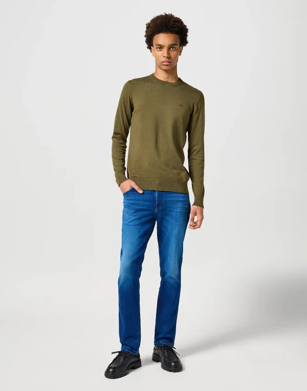 Wrangler Texas Slim Medium Stretch - Blue Jam - Image 3