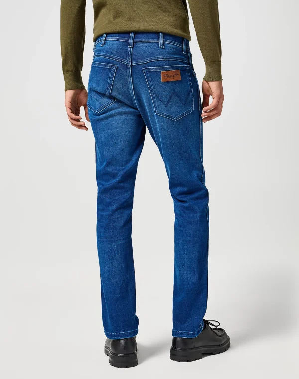 Wrangler Texas Slim Medium Stretch - Blue Jam - Image 2