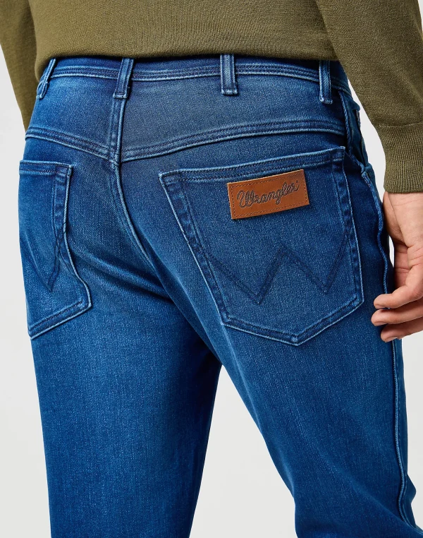 Wrangler Texas Slim Medium Stretch - Blue Jam - Image 4