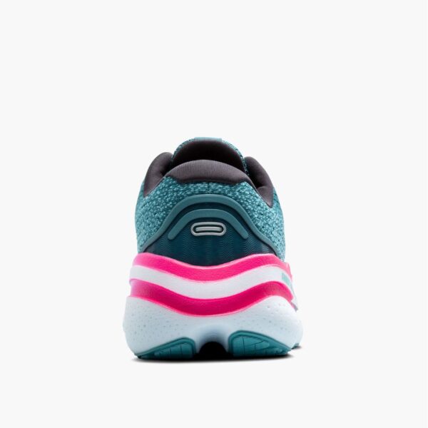 Brooks Ghost Max 2 Wide Fit - Storm Blue/Knockout Pink/Aqua - Image 4