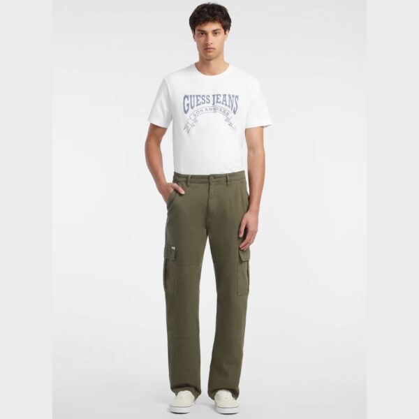 Guess Cargo chinos - Olive green - Image 2
