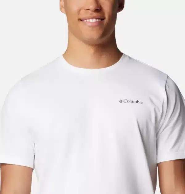 Columbia Explorers Canyon Back Graphic T-Shirt - White - Image 3