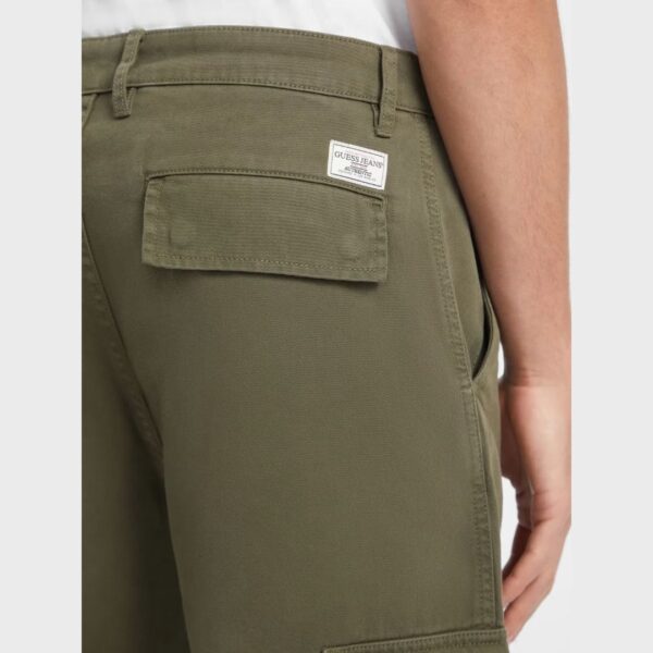 Guess Cargo chinos - Olive green - Image 5