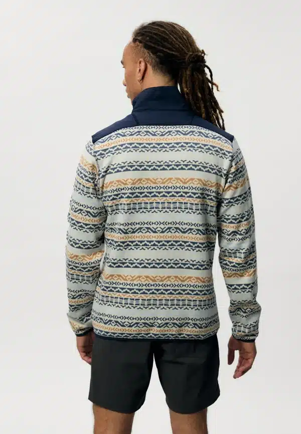 Columbia Sweater Weather Printed Half Zip II - Dark stone/Madras/Multi - Image 6
