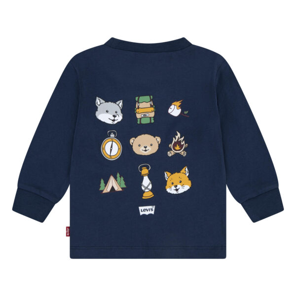 Levi’s Boys Long Sleeve Fox Bear & Wolf Hunting Tee - Image 2