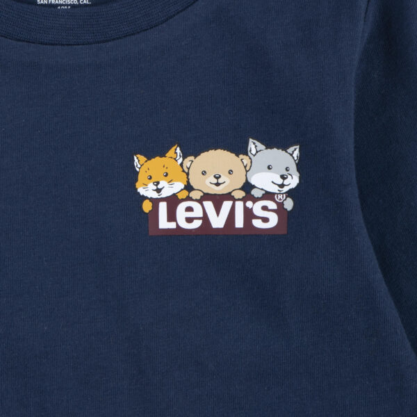 Levi’s Boys Long Sleeve Fox Bear & Wolf Hunting Tee - Image 4