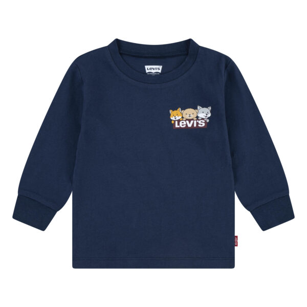 Levi’s Boys Long Sleeve Fox Bear & Wolf Hunting Tee