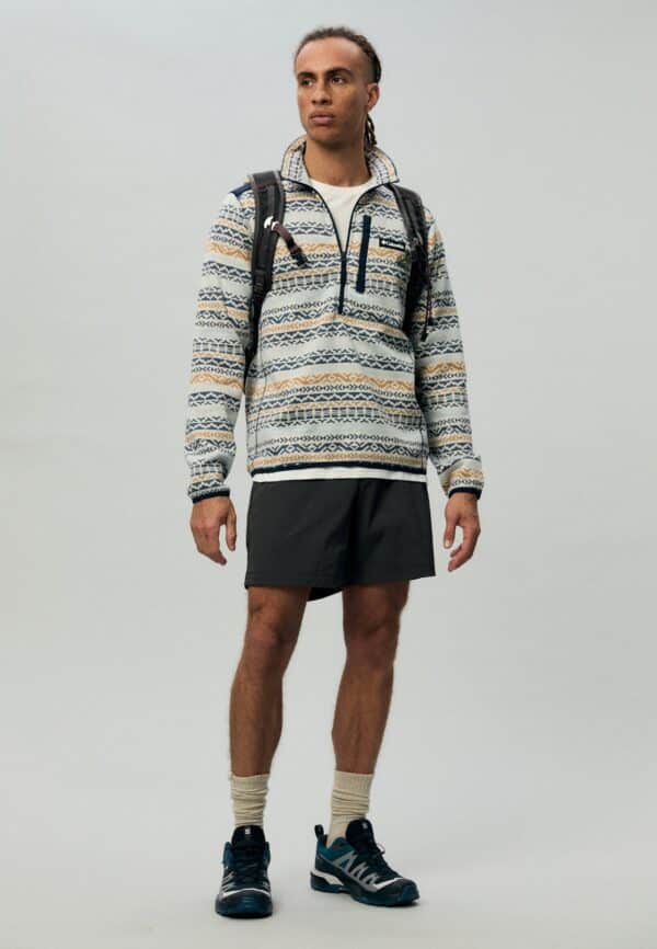 Columbia Sweater Weather Printed Half Zip II - Dark stone/Madras/Multi - Image 2