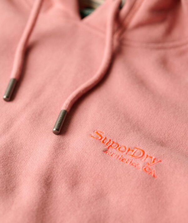 Superdry Essential Logo Hoodie - Ash Rose - Image 5