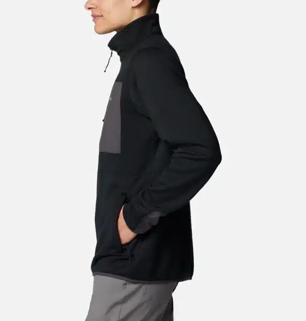 Columbia Hike II Technical Half Zip Fleece - Black - Image 4