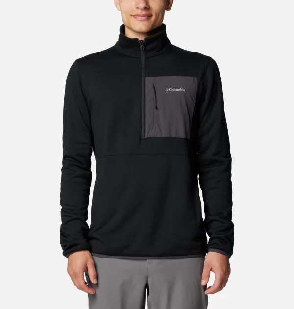 Columbia Hike II Technical Half Zip Fleece - Black