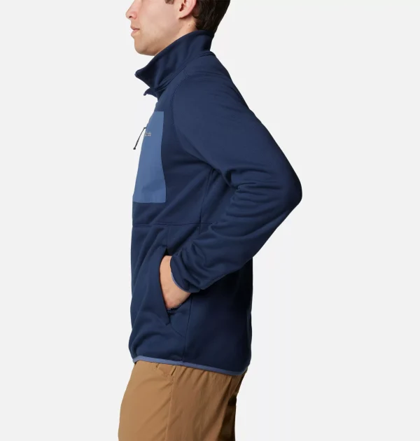 Columbia Hike II Technical Half Zip Fleece - Navy - Image 5