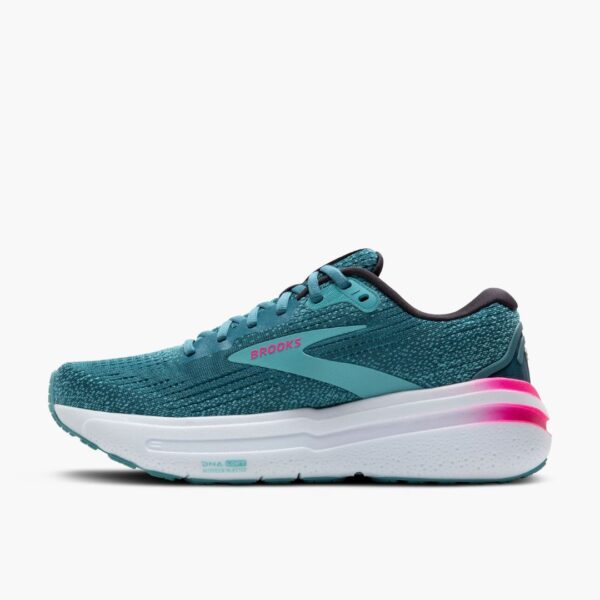 Brooks Ghost Max 2 - Storm Blue/Knockout Pink/Aqua - Image 2