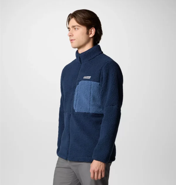 Columbia Mountainside Heavyweight Fleece - Navy - Image 5